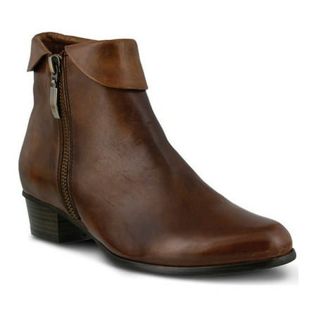 Spring Step Women's Stockholm Boot, Brown, 37 EU/6.5-7 M US