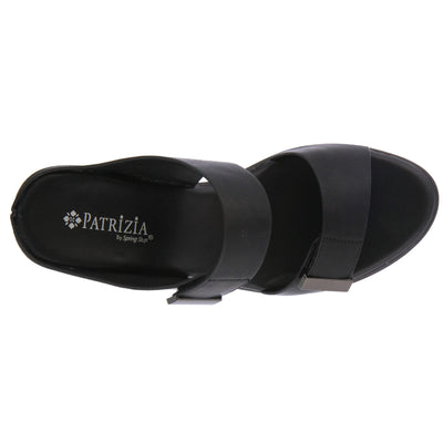 PATRIZIA Women's Slidie Sandals Black EU 39 / US 8.5