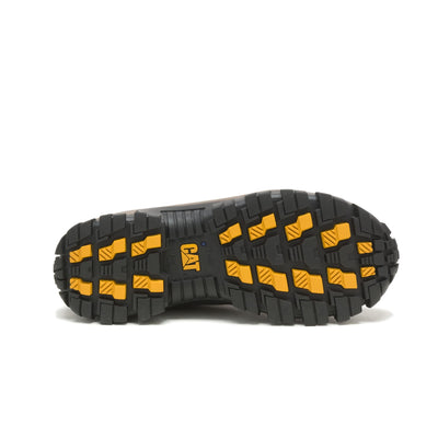 CAT Footwear Men's Invader Steel Toe Work Shoe, Dark Brown, 9