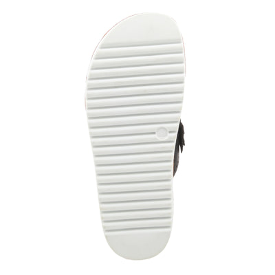 Flexus Women's Bayview Slide Sandal Black EU 35 / US 5