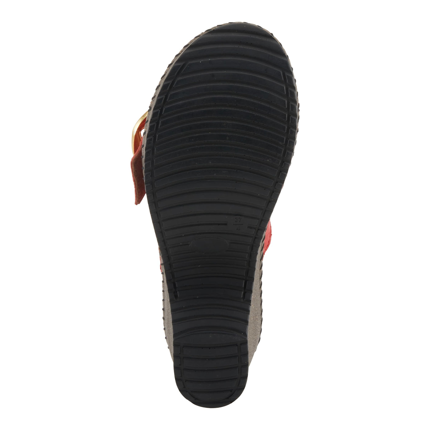 Spring Step NIENNA Women's Demi Wedge Slip-On - Luxurious Comfort, Stylish Sophistication Red EU 40 / US 9