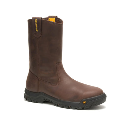 Cat Footwear Men's Drawbar Steel Toe Construction Boot, Summer Brown, 9