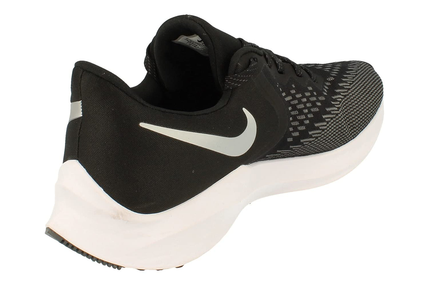Nike Zoom Winflo Mens Running Trainers AQ7497 Sneakers Shoes (UK 7.5 US 8.5 EU 42, Black White Dark Grey 001)
