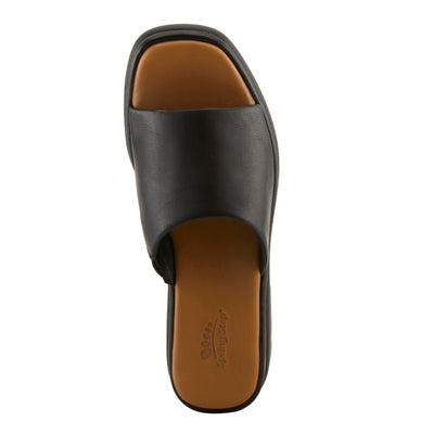 Spring Step Women's Fireisland Sandal, Black, 9.5-10