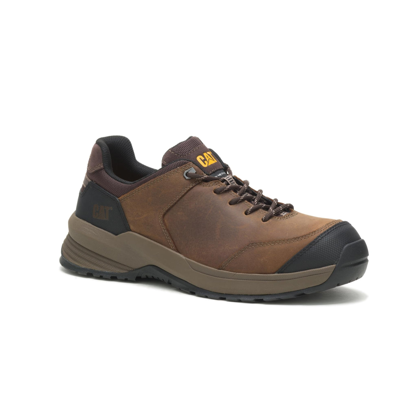 Caterpillar mens Streamline 2.0 Leather Construction Shoe, Clay, 11.5 US