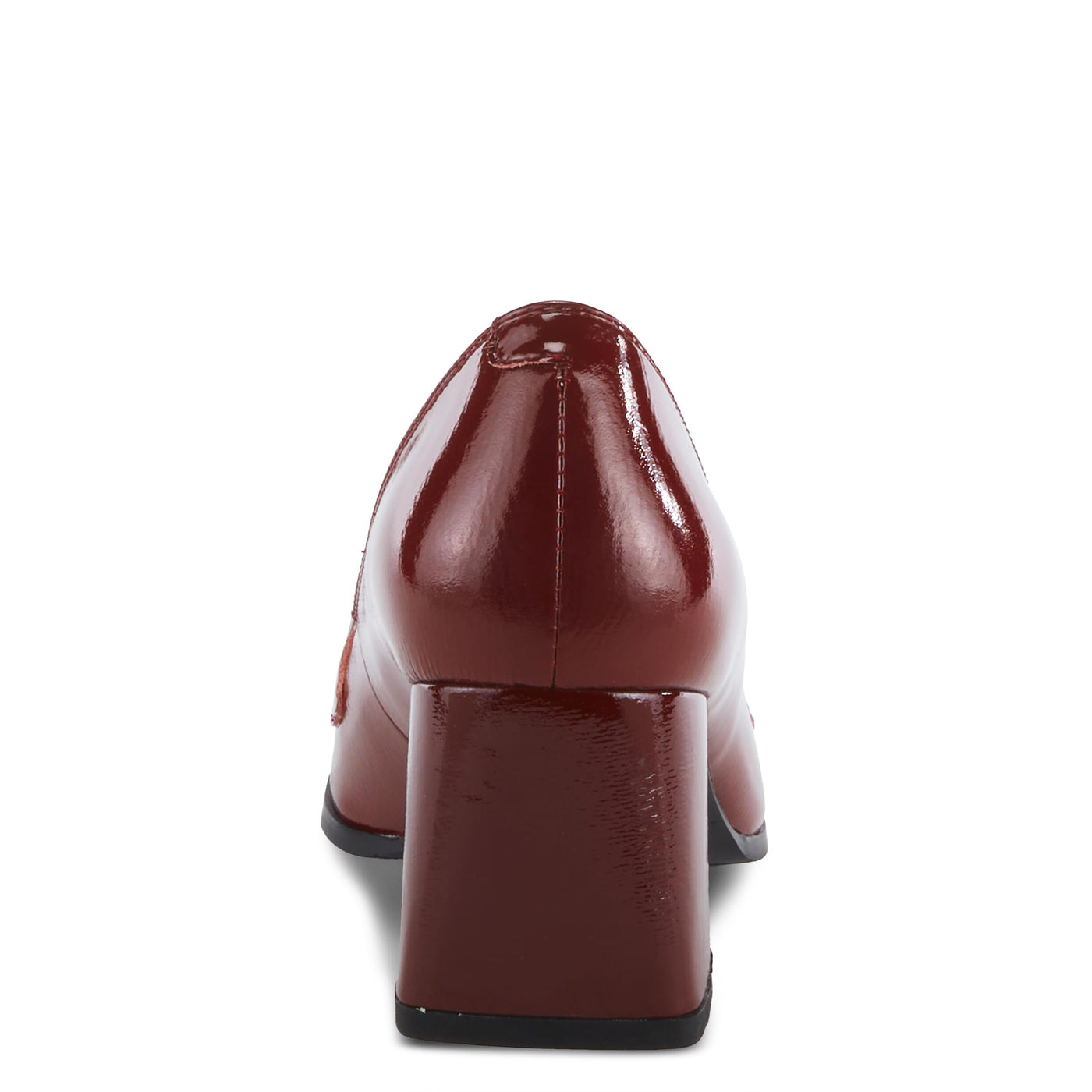 Azura Women's Luzish Leather Heeled Shoe Burgundy Patent EU 37 / US 6.5-7