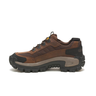 CAT Footwear Men's Invader Steel Toe Work Shoe, Dark Brown, 8
