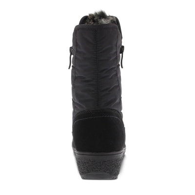 Spring Step Women's Ernestina Snow Boot, Black, 38 EU/7.5-8 M US