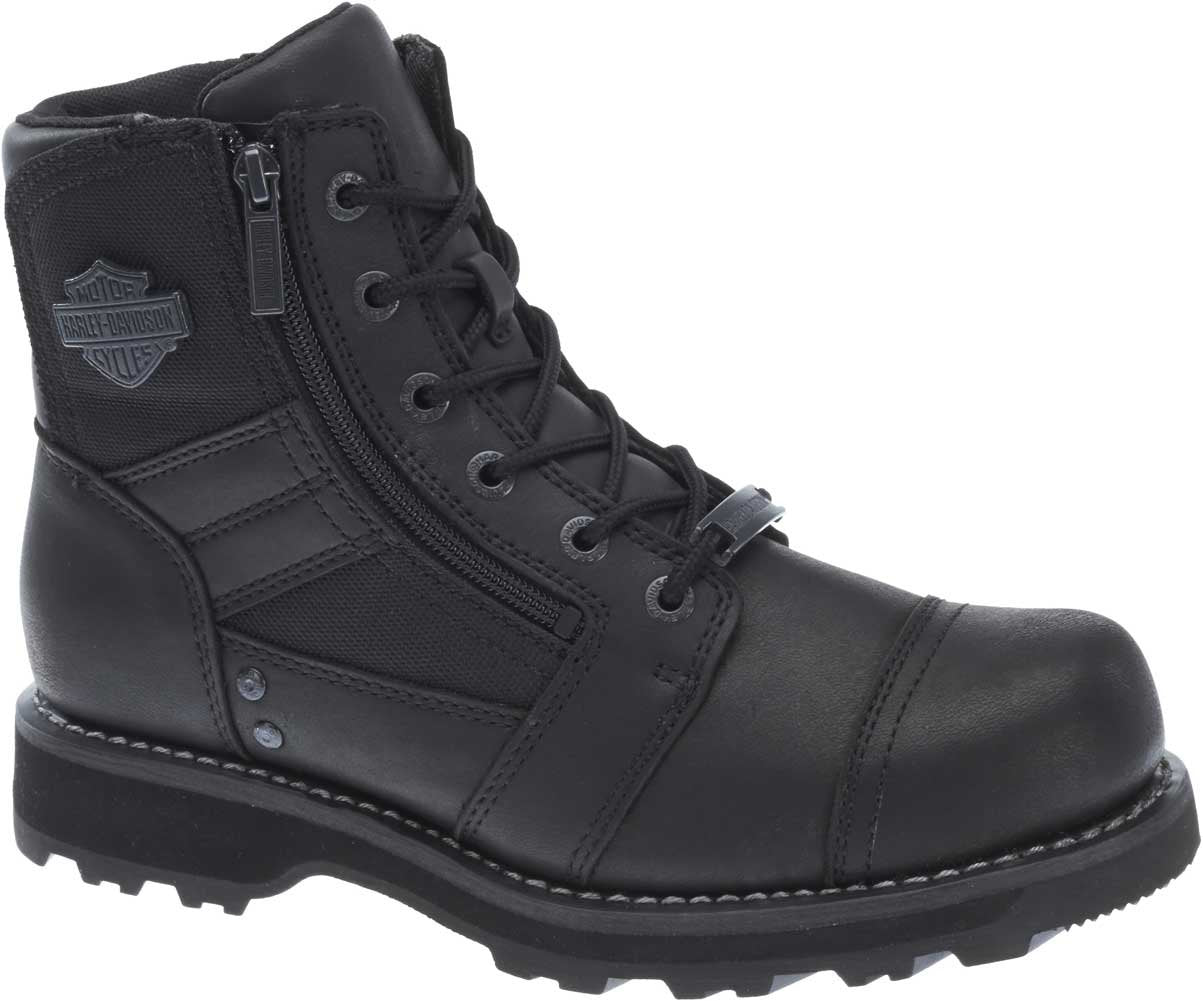 HARLEY-DAVIDSON FOOTWEAR Men's Bonham Work Boot, Black, 7.5 M US