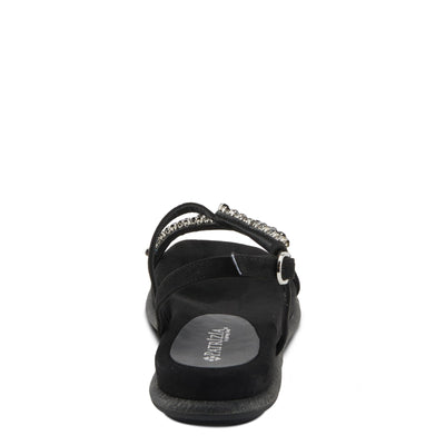 PATRIZIA Women's SHINYQUEEN Flat Sandals Black EU 39 / US 8.5
