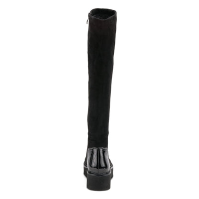 Azura by Spring Step Women's Quappa Riding Boot, Black, 36 EU/5.5-6 M US