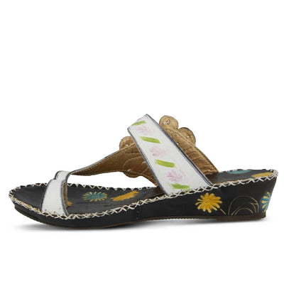 Spring Step L`Artiste Women's Santorini Slide Sandal White EU 35 / US 5