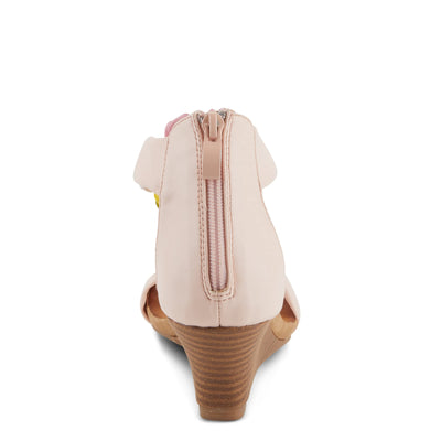 PATRIZIA Women's Begonia Wedge Sandal Pink Multi EU 37 / US 6.5-7