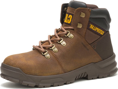 CAT Footwear Men's Charge Waterproof Alloy Toe Construction Boot, Brown Sugar, 10.5