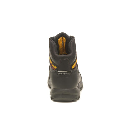 Cat Footwear Men's Resorption Composite Toe Waterproof Industrial Boot, Black, 13