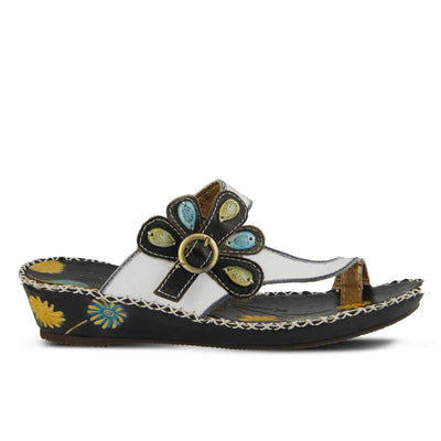 Spring Step L`Artiste Women's Santorini Slide Sandal White EU 35 / US 5