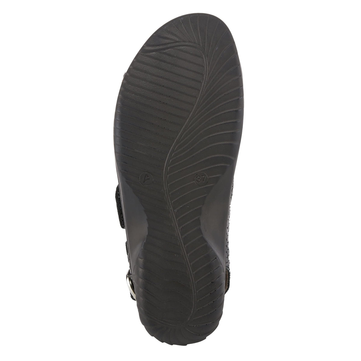 Spring Step Flexus Aksamala Sandals Black Patent 37 Euro (Wome