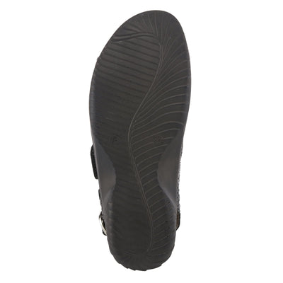 Spring Step Flexus Aksamala Sandals Black Patent 37 Euro (Wome