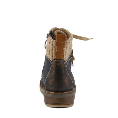 Spring Step Women's Khazera Boot, Navy, 8.5