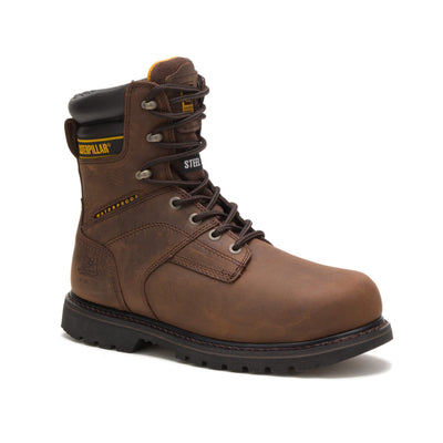 Cat Footwear Men's Salvo 8" Waterproof Steel Toe Thinsulate Work Boot