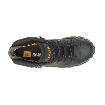 Caterpillar Invader Hiker Waterproof Composite Toe Work Boot Men Black
