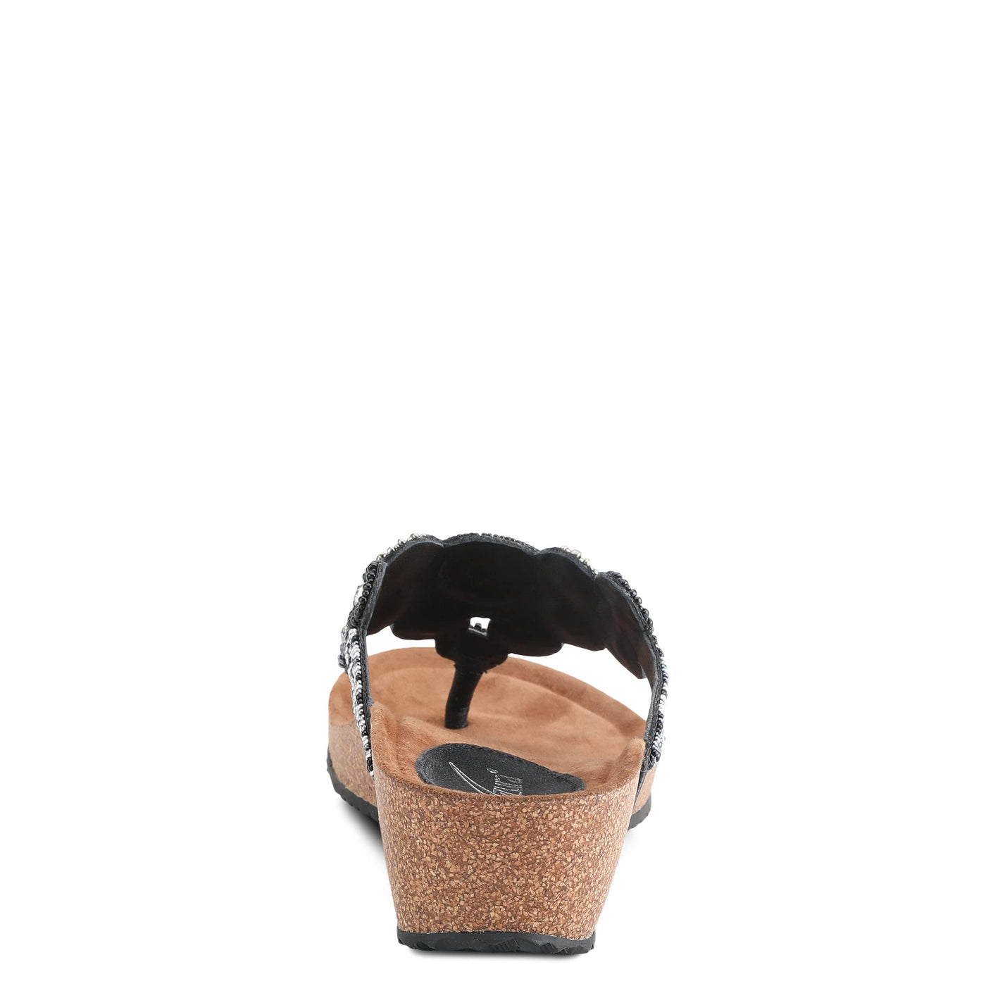 Azura Women's Chiara Slide Sandal, Black Multi, 6.5-7