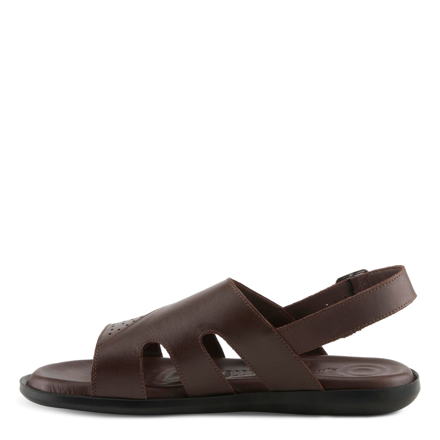 Spring Step Men's Jeff Slingback Sandal Brown EU 41 / US 8-8.5
