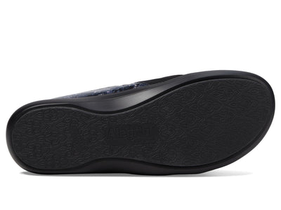 Alegria Duette - Stylish and Supportive Women's Nursing Shoe for All-Day Comfort - Nursing and Healthcare Professionals Poppy Pop Black Comfort Vegan Sporty Slip On Nurses Clog Shoes 9.5-10 M US