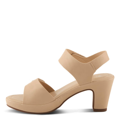 PATRIZIA Spring Step Dade Sandals for Women - Ladies Casual Platform Sandal with Hook and Loop - Slip-On Womens Sandals for Any Event
