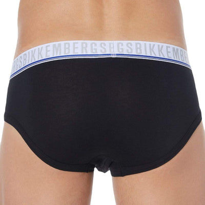 Bikkembergs 3-Pack Stretch Cotton 318 Briefs Black