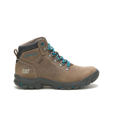 CAT Footwear Women's Mae Waterproof Construction Boot, Bay Leaf, 5