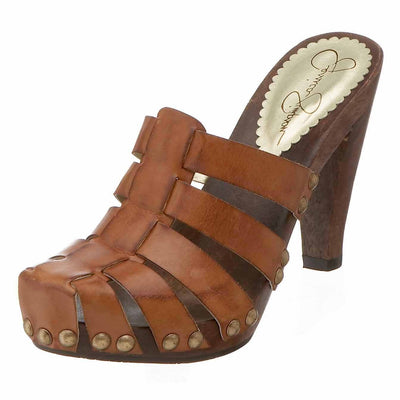 Jessica Simpson Women's Culia Mule,Pecan/Chocolate,8 M