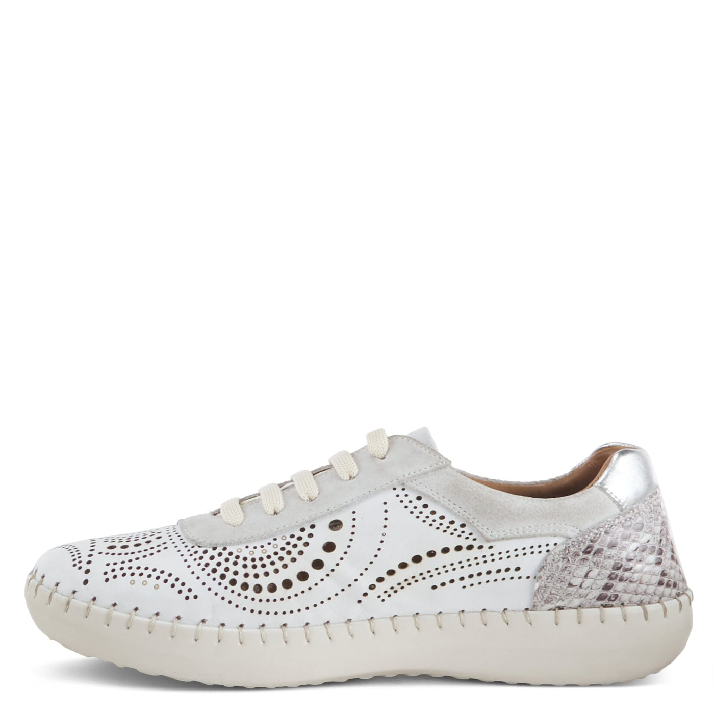 Spring Step Women's Jumilla Lace-Up Shoe White EU 41 / US 9.5-10