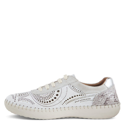 Spring Step Women's Jumilla Lace-Up Shoe White EU 39 / US 8.5