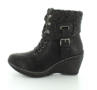 PATRIZIA Iceland Boots Black 39 Euro (Women US 8.5