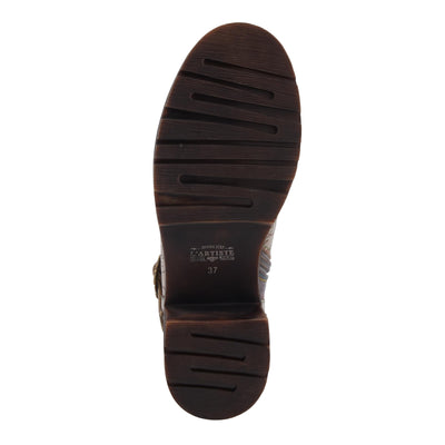 Spring Step L'Artiste Branchout Women's Floral Bootie - Handpainted & Printed Designs, Standout Statement Shoes Grey Multi EU 36 / US 5.5-6