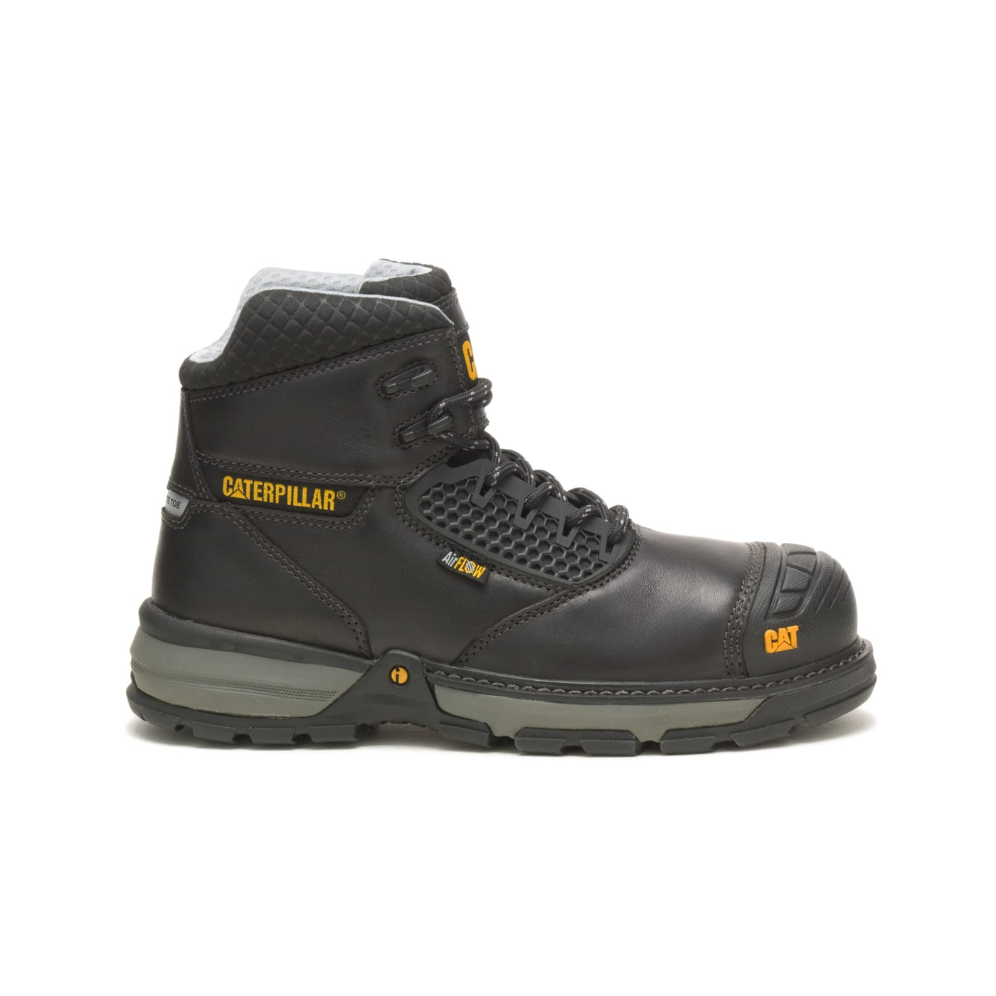 CAT Footwear Men's Excavator Superlite Cool Composite Toe Construction Boot, Black, 14