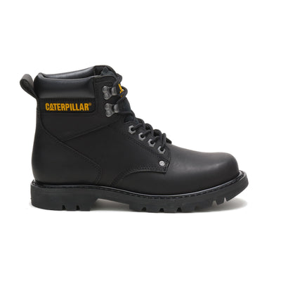 CAT Men's Second Shift Soft Toe Work Boot, Black, 10.5