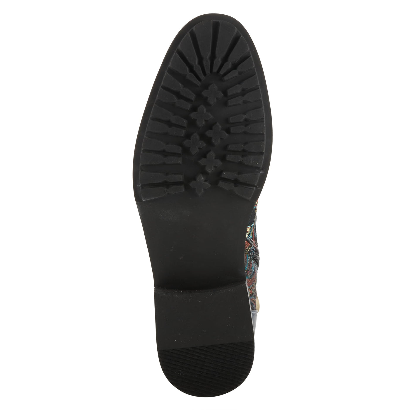 Spring Step L'Artiste Men's Berger Leather Bootie Blue Multi EU 44 / US 10.5-11