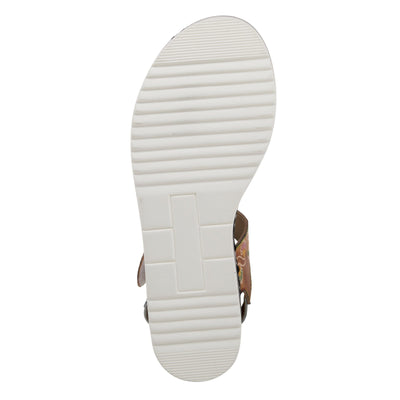 Spring Step L'Artiste Women's Laga Slide Sandal White Multi EU 37 / US 6.5-7