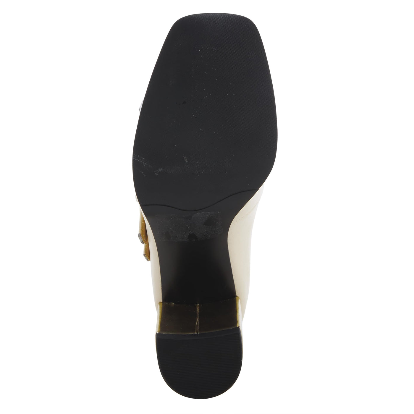 Azura Women's Auraquartz Leather Heeled Mary Jane Shoe Beige Multi EU 41 / US 9.5-10