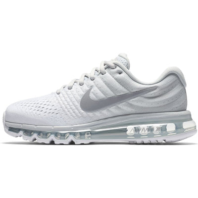 Nike Womens Air Max 2017 Running Shoes (10.5, Pure Platinum/Wolf Grey-White)