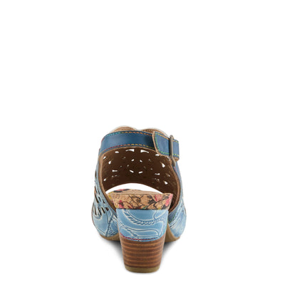 L'Artiste by Spring Step Women's Eclipsing Pump, Blue Multi, 9.5-10