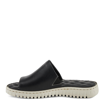 Spring Step Women's Nappa Sandal, Black, 5.5-6