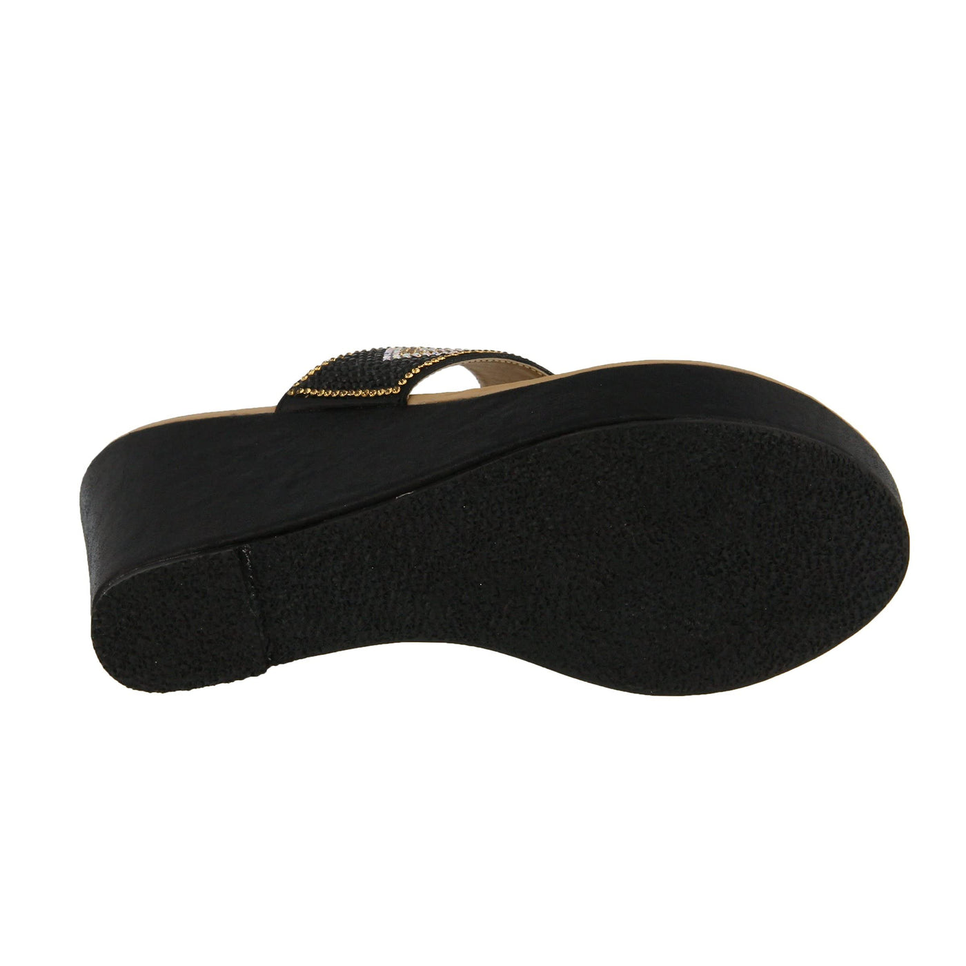 Patrizia Women's Heena Slide Sandal, Black, 10.5-11