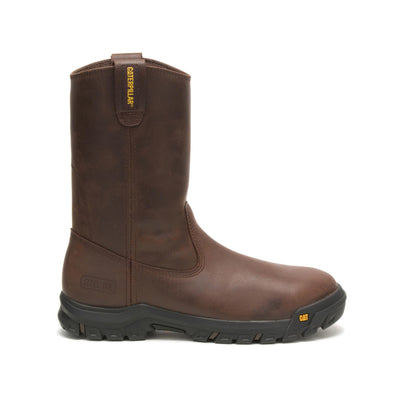 Cat Footwear Men's Drawbar Steel Toe Construction Boot, Summer Brown, 7.5