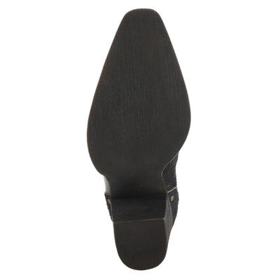 Spring Step L'Artiste Women's Empowerite Hair-On-Hide Shootie Black EU 37 / US 6.5-7