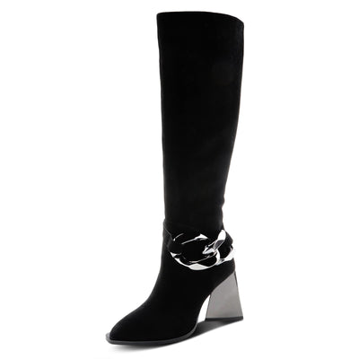 Azura Women's ETTAJAY Tall Boot Black EU 38/7.5-8
