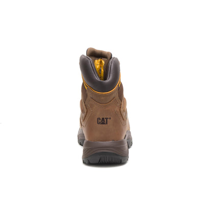 Cat Footwear Men's Diagnostic Hi St Work Boot, Dark Beige, 11 Wide