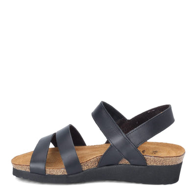 NAOT Footwear Women's Kayla Sandal Black Matte Leather 11-11.5 N-M US